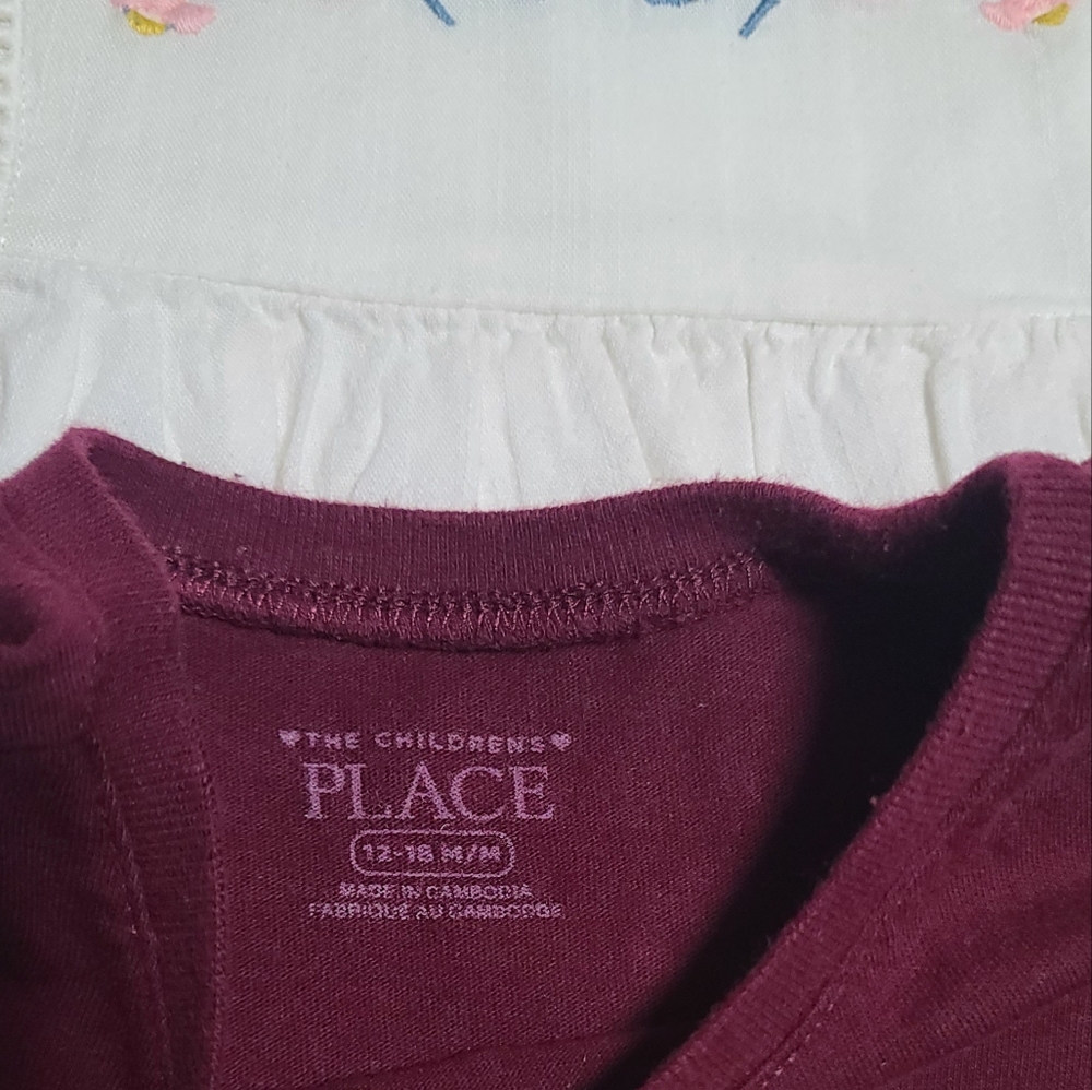 12-18M-18-24M Toddler Girls Old Navy/The Children's Place/Gymboree Tops Bundle - Picture 9 of 16